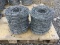 (2) ROLLS OF BARBWIRE - 2X TIMES THE PRICE