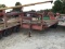 18FT GOOSENECK FLATBED TRAILER - NO TITLE