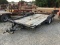 16FT BUMPERHITCH FLATBED TRAILER - NO TITLE