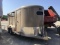 2018 CM BUMPERHITCH HORSE TRAILER W/ TITLE