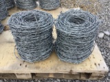 (2) ROLLS OF BARBWIRE - 2X TIMES THE PRICE
