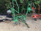4 BASKET FRONTIER HYD FOLD/TILT HAY TEDDER - NEEDS BARS