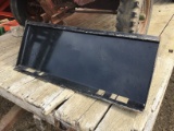 UNUSED QT RECEIVER PLATE