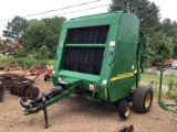 567 JOHN DEERE ROUND BALER W/ MONITOR