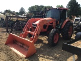 M5-111 KUBOTA TRACTOR W/ CAB AND LOADER