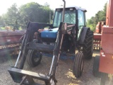 7740 FORD TRACTOR W/ CAB AND LOADER