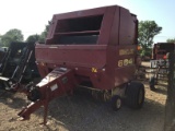 664 NEW HOLLAND ROUND BALER W/ NET