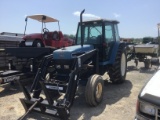 7840 FORD TRACTOR W/ CAB AND LOADER