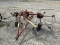 2 SPOOL HAY TEDDER