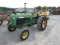 JOHN DEERE 2555 2WD OROPS