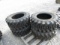 (4) NEW 12-16.5 SKID STEER TIRES - ALL ONE PRICE