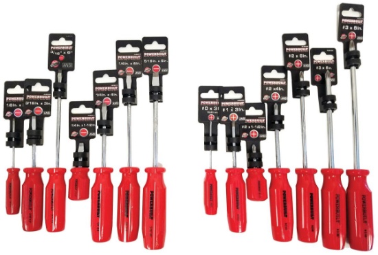 14 PC PROFESSIONAL SCREW DRIVER SET