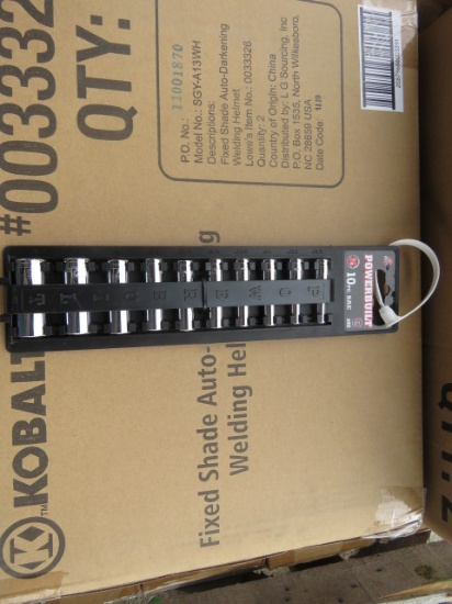 10 PC 1/4'' SOCKET SET