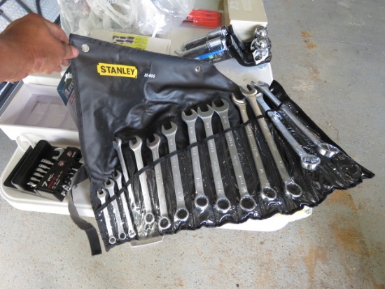 STANLEY OPEN END WRENCH SET