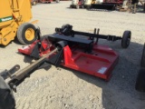 UNUSED 8FT TITAN PULL TYPE BUSHOG W/ SHAFT