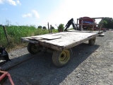 HAY WAGON ON JD GEAR