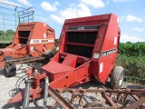 8430 CASE IH ROUND BALER W/ TIE BOX