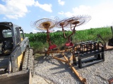 8 WHEEL V-RAKE