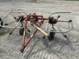 2 SPOOL HAY TEDDER