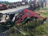 2446 BUSHOG BRAND LOADER W/ BRACKETS AND JOYSTICK