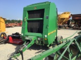 466 JOHN DEERE ROUND BALER W/ MONITOR