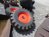 TITAN 15 X 19.5 WHEELS AND TIRES FOR TRACTOR