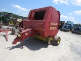 664 NEW HOLLAND ROUND BALER W/ BEEPER