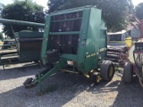 535 JOHN DEERE ROUND BALER W/ TIE BOX