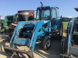 5640 NEW HOLLAND TRACTOR W/ CAB AND LOADER