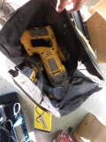 BAG OF DEWALT CORDLESS TOOLS