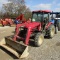 6110 MAHINDRA TRACTOR W/ CAB AND LOADER