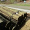 APPROX (24) 7'' X 8' TREATED FENCE POST