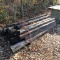 BUNDLE OF APPROX 7FT USED FENCE POST