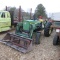 2020 JOHN DEERE TRACTOR W/ LOADER-BUCKET-BALE SPEAR