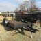 16FT BUMPERHITCH FLATBED TRAILER W/ TITLE