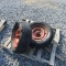 (2) IMPLEMENT TIRES AND RIMS - ALL ONE PRICE