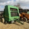 566 JOHN DEERE ROUND BALER W/ NET AND MONITOR