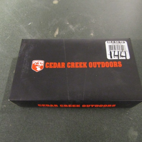 CEDAR CREEK KNIFE - LARGE BOX