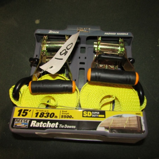 15FT REESE RATCHET STRAP - 2X TIMES THE PRICE