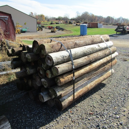 BUNDLE OF APPROX 8FT FENCE POST - ALL ONE PRICE