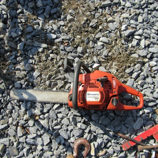 450 HUSQUAVARNA CHAIN SAW