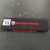 CEDAR CREEK KNIFE - SMALL BOX