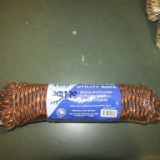 100FT 3/8'' BRAIDED BROWN ROPE