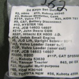 NEW SET OF (24) KEYS