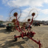 8 WHEEL TONUTTI V-RAKE