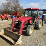 6110 MAHINDRA TRACTOR W/ CAB AND LOADER