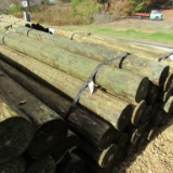 APPROX (24) 7'' X 8' TREATED FENCE POST