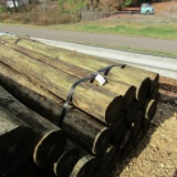 APPROX (24) 7'' X 8' TREATED FENCE POST