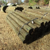 APPROX (24) 7'' X 8' TREATED FENCE POST