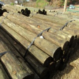 APPROX (24) 7'' X 8' TREATED FENCE POST